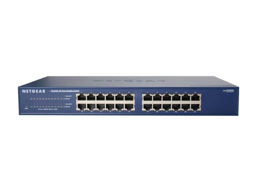 NETGEAR 24-Port Gigabit Ethernet Unmanaged Switch (JGS524)